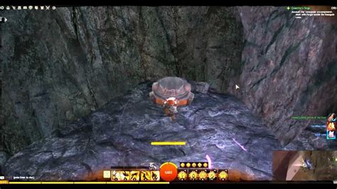 Guild Wars 2 Secret Jumping Puzzle Branded Mine in Fields of.
